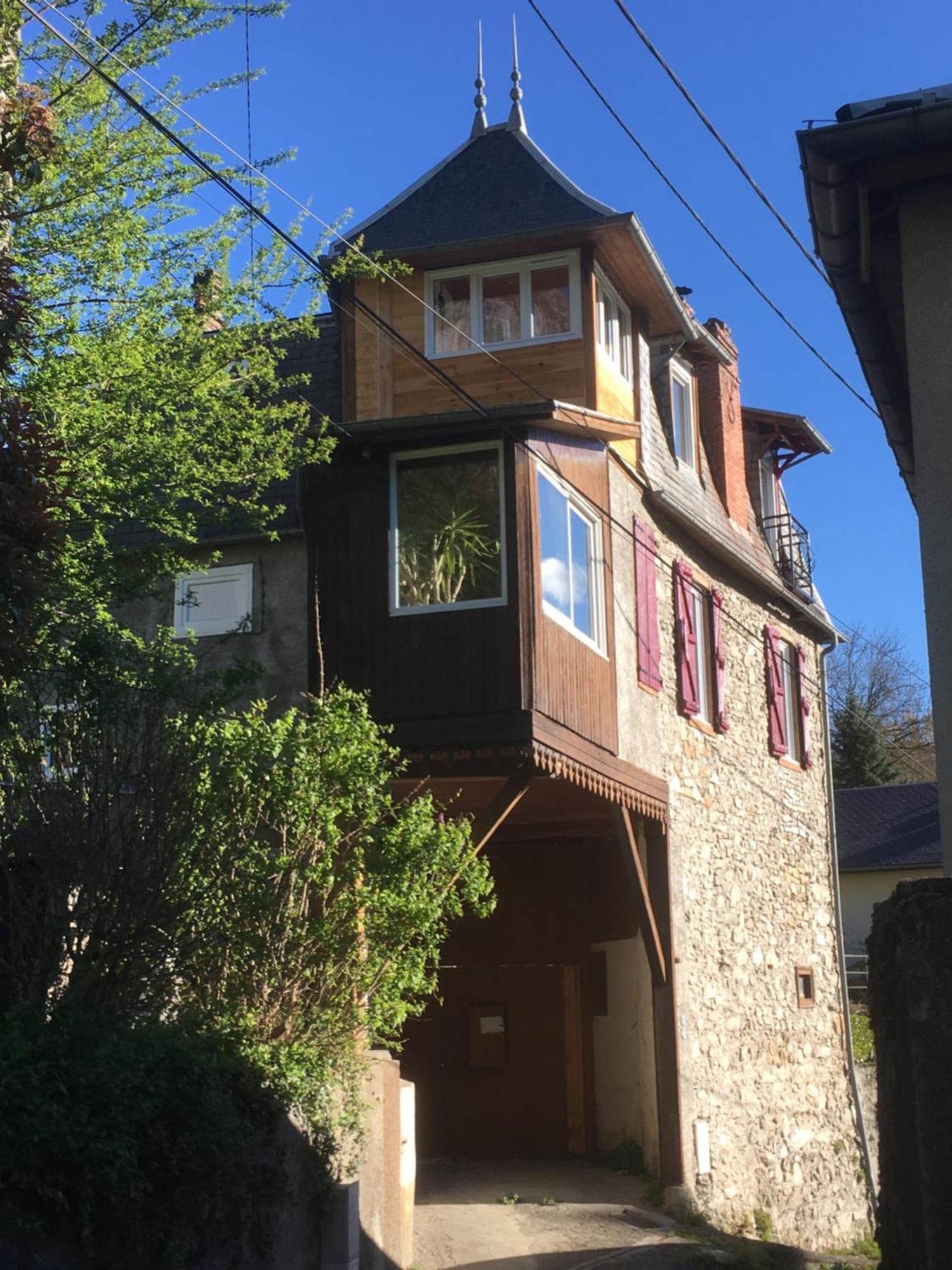 La Auarje: Appartement Avec Jardin & Terrasse Cierp Exteriér fotografie