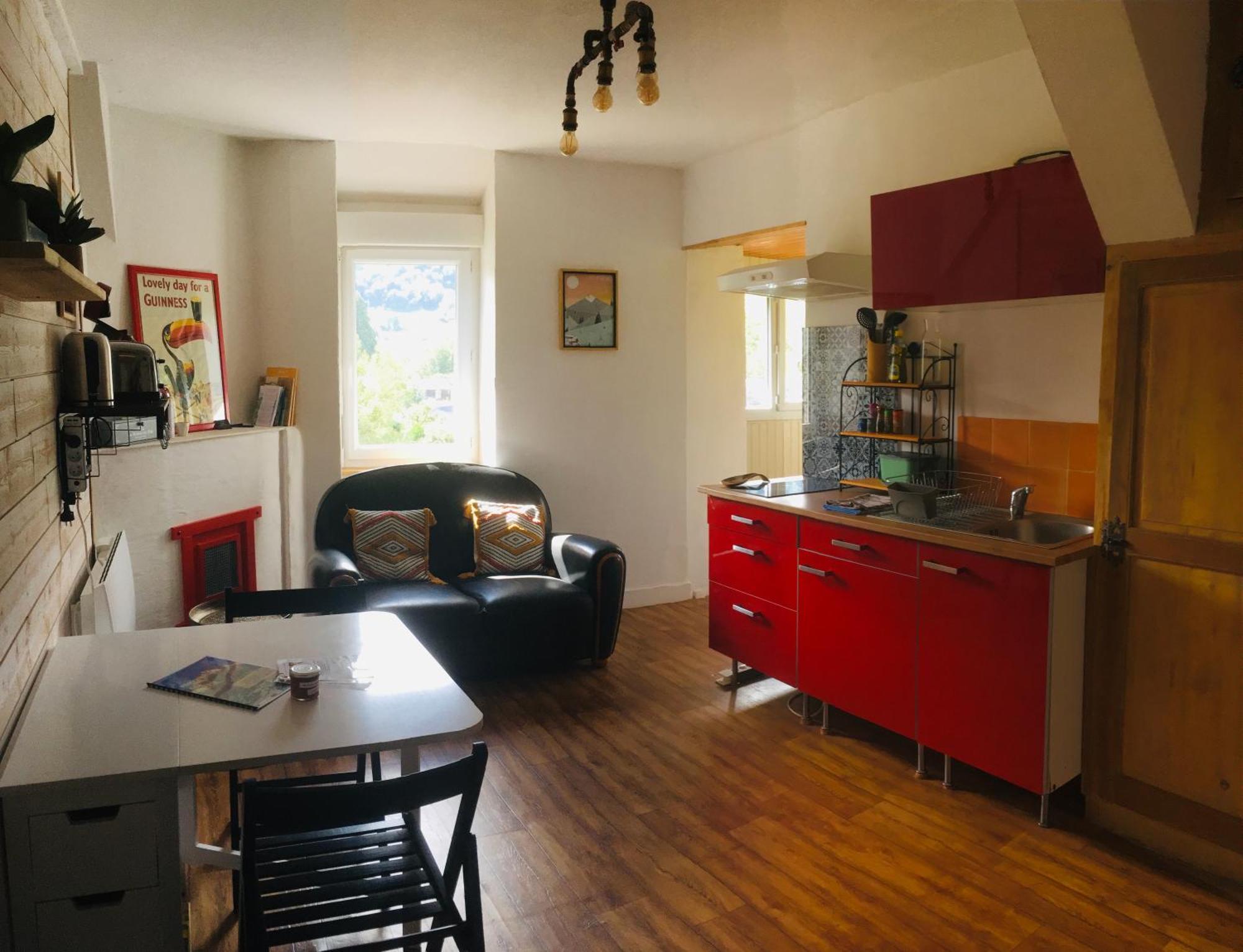 La Auarje: Appartement Avec Jardin & Terrasse Cierp Exteriér fotografie