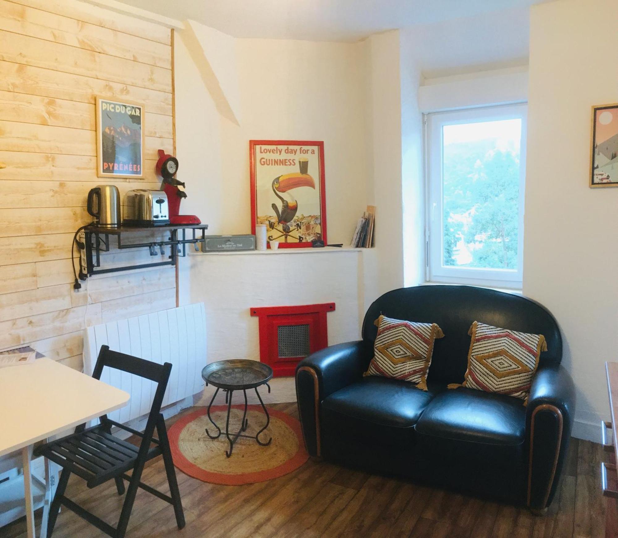 La Auarje: Appartement Avec Jardin & Terrasse Cierp Exteriér fotografie